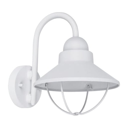 Lámpara de Pared Exterior TECNOLITE AURIGA Blanco 8.5W No incluye foco
