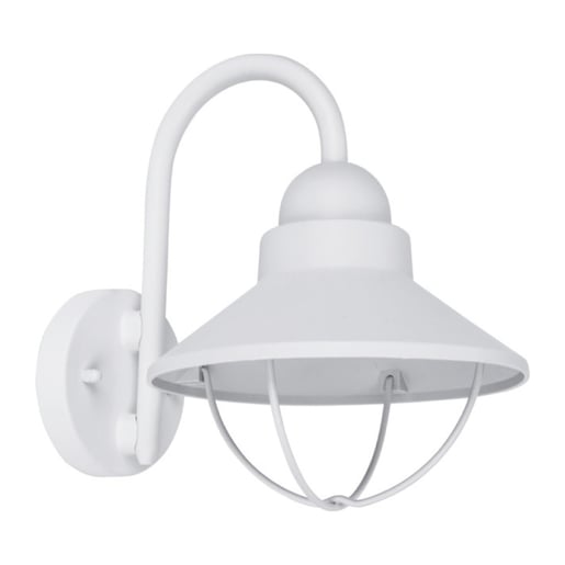 Lámpara de Pared Exterior TECNOLITE AURIGA Blanco 8.5W No incluye foco