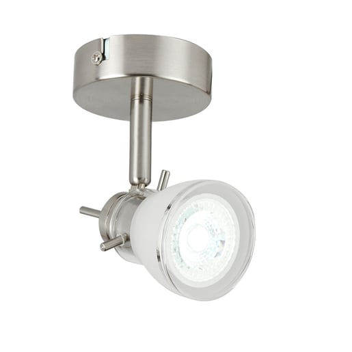 Lámpara de Interior TECNOLITE BARCELO Plateado 6W No incluye foco