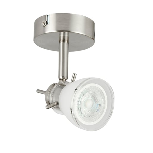 Lámpara de Interior TECNOLITE BARCELO Plateado 6W No incluye foco