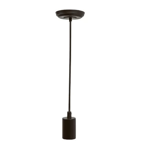 Socket Colgante TECNOLITE Negro 8.5W No incluye foco