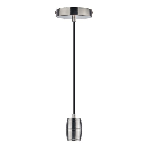 Socket Colgante TECNOLITE Plateado 60W No incluye foco