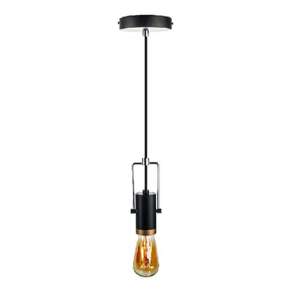 Socket Colgante TECNOLITE METALICO NEGRO BRONCE Negro 8.5W No incluye foco