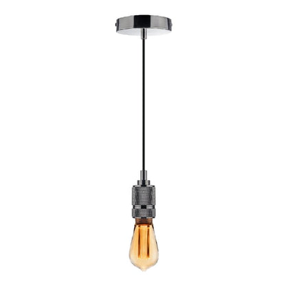 Socket Colgante TECNOLITE Plateado 8.5W No incluye foco