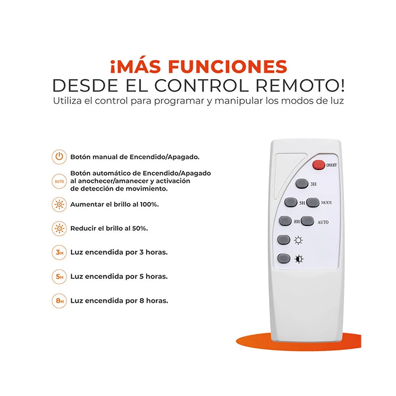 Lámpara Decorativa TECNOLITE CORONA II Negro 60W Blanco frío