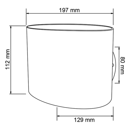 Lámpara Decorativa TECNOLITE FEZ Plateado 3W No incluye foco