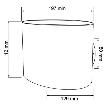 Lámpara Decorativa TECNOLITE FEZ Plateado 3W No incluye foco