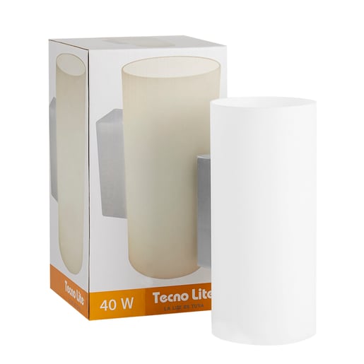 Lámpara de Pared TECNOLITE FEZ Plateado 3W No incluye foco