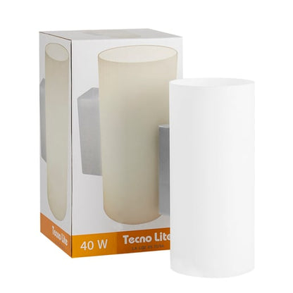 Lámpara de Pared TECNOLITE FEZ Plateado 3W No incluye foco