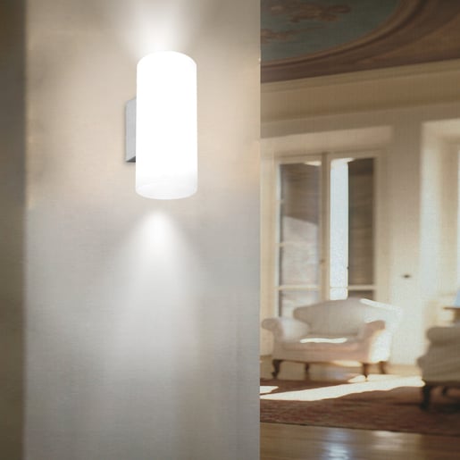 Lámpara de Pared TECNOLITE FEZ Plateado 3W No incluye foco