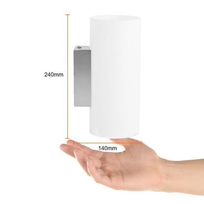 Lámpara de Pared TECNOLITE FEZ Plateado 3W No incluye foco