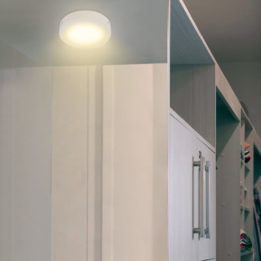 Lámpara de Techo TECNOLITE ANKAA I Blanco 6W Luz cálida