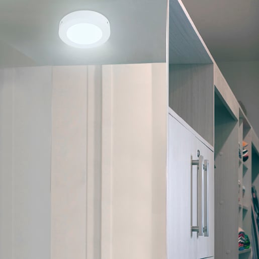 Lámpara de Techo TECNOLITE ANKAA I Blanco 6W Blanco frío