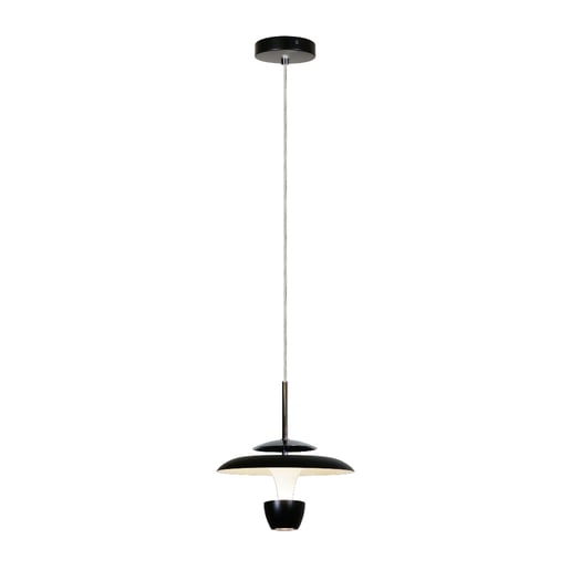 Lámpara Colgante TECNOLITE MAHAS I Negro 8W Luz cálida