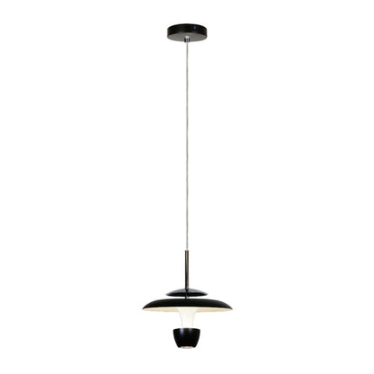 Lámpara Colgante TECNOLITE MAHAS I Negro 8W Luz cálida