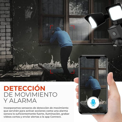 Lámpara Smart TECNOLITE FIELD SMART Negro 25W Blanco frío