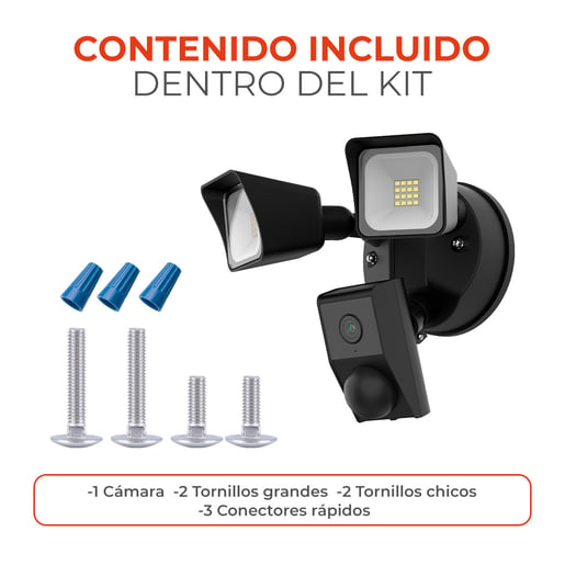 Lámpara Smart TECNOLITE FIELD SMART Negro 25W Blanco frío