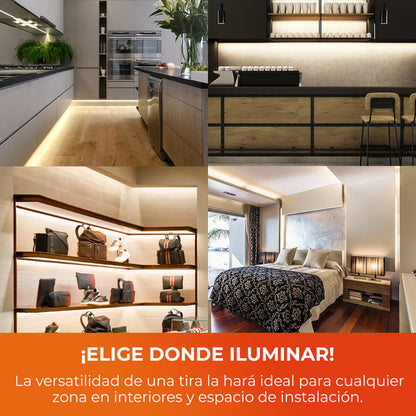 Lámpara Decorativa TECNOLITE HALO A Blanco/Transparente  12W Amarillo