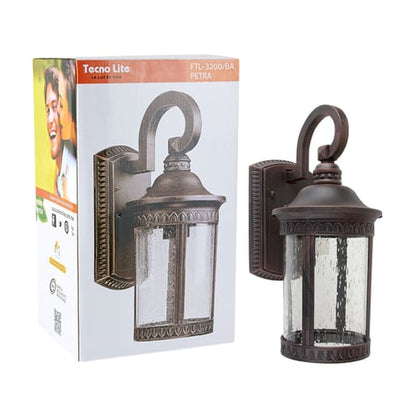 Lámpara Decorativa TECNOLITE PETRA Bronce Antiguo 26W No incluye foco