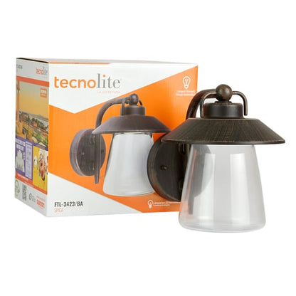 Lámpara Decorativa TECNOLITE SPICA Bronce Antiguo 20W No incluye foco