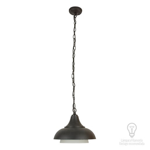 Lámpara Decorativa TECNOLITE GIEDI Bronce Antiguo 20W No incluye foco