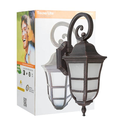 Lámpara Decorativa TECNOLITE RONDA Bronce Antiguo 26W No incluye foco
