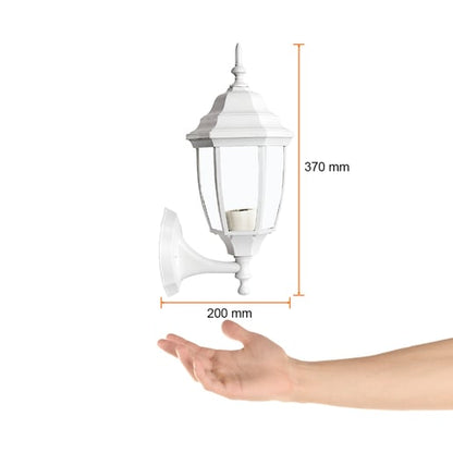 Lámpara de Pared TECNOLITE SALERMO Blanco 8.5W No incluye foco
