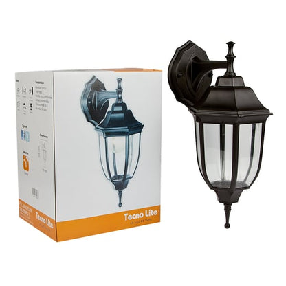 Lámpara Arbotante TECNOLITE SALERMO I Negro 26W No incluye foco