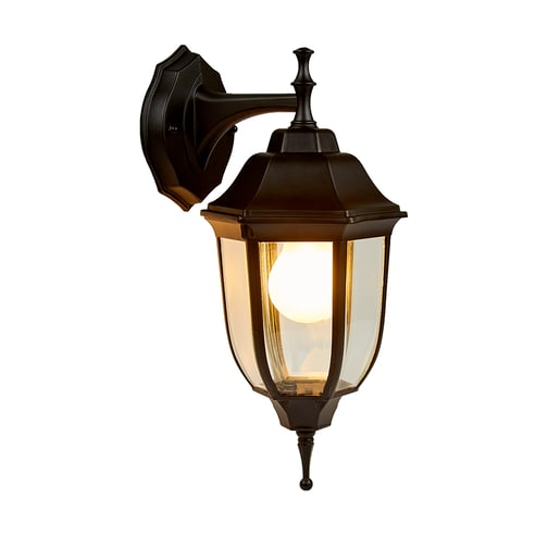 Lámpara Arbotante TECNOLITE SALERMO I Negro 26W No incluye foco