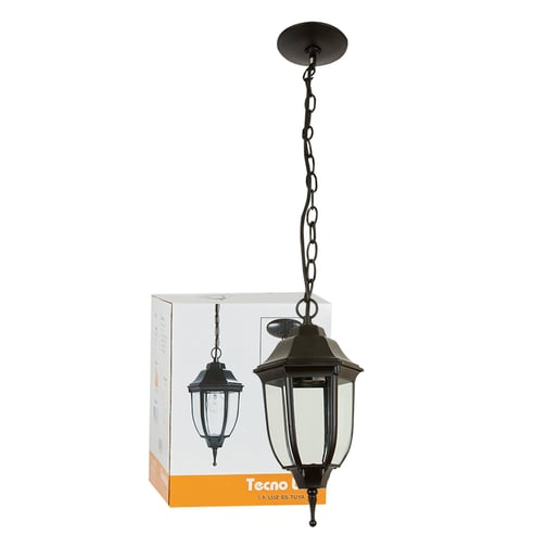 Lámpara Decorativa TECNOLITE SANTIAGO Negro 26W No incluye foco