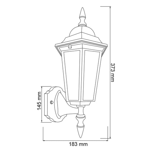 Lámpara de Pared TECNOLITE SAN REMO Blanco 26W No incluye foco