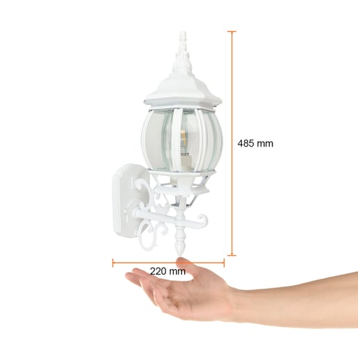 Lámpara de Pared TECNOLITE SIENA Blanco 26W No incluye foco