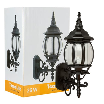 Lámpara Decorativa TECNOLITE SIENA Negro 26W No incluye foco