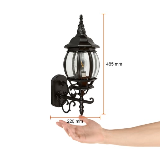 Lámpara Decorativa TECNOLITE SIENA Negro 26W No incluye foco