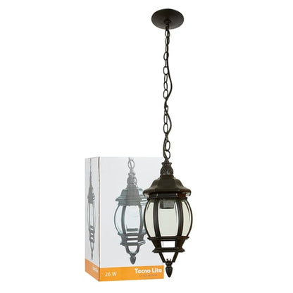 Lámpara Decorativa TECNOLITE SIENA II Negro 26W No incluye foco