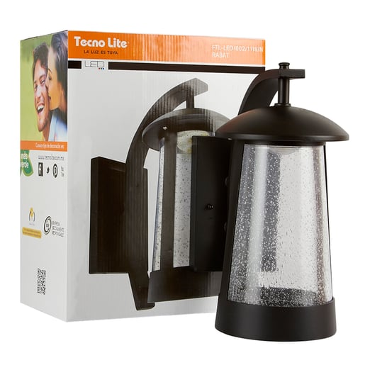 Lámpara Decorativa TECNOLITE RABAT Negro 11W Blanco frío
