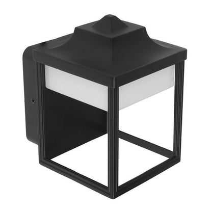 Lámpara de Pared LED TECNOLITE OXALIS Negro 9W Luz cálida