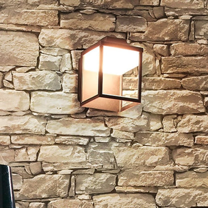 Lámpara de Pared LED TECNOLITE OXALIS Negro 9W Luz cálida