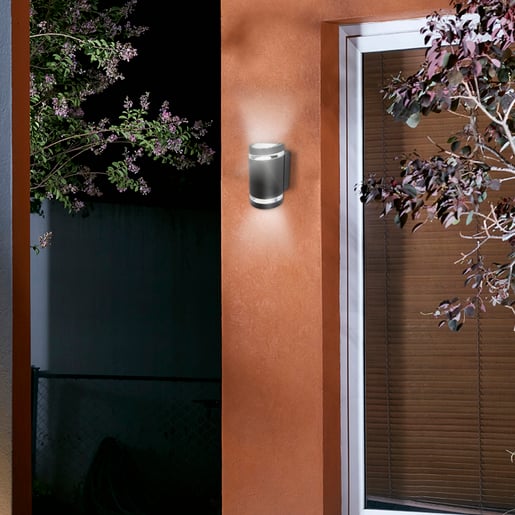 Lámpara de Pared TECNOLITE TOLEDO Negro 12W No incluye foco