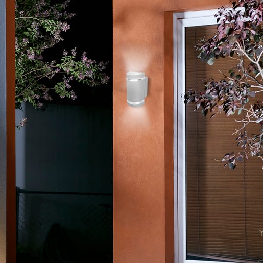 Lámpara de Pared TECNOLITE TOLEDO Plateado 12W No incluye foco