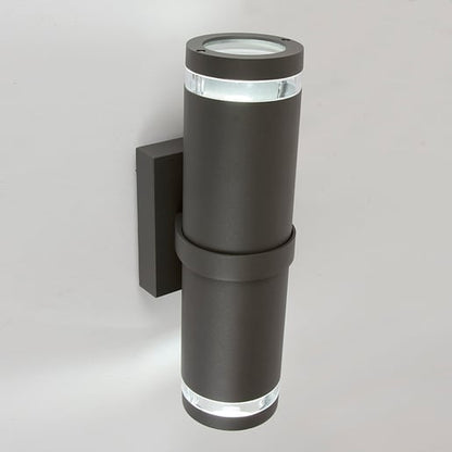 Lámpara de Pared Doble TECNOLITE TOLEDO I Negro 40W No incluye foco