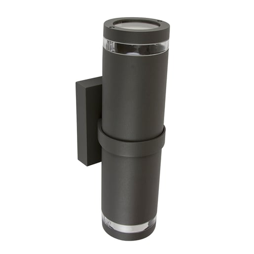 Lámpara de Pared Doble TECNOLITE TOLEDO I Negro 40W No incluye foco