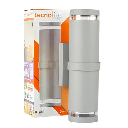 Lámpara de Pared TECNOLITE TOLEDO I Plateado 40W No incluye foco