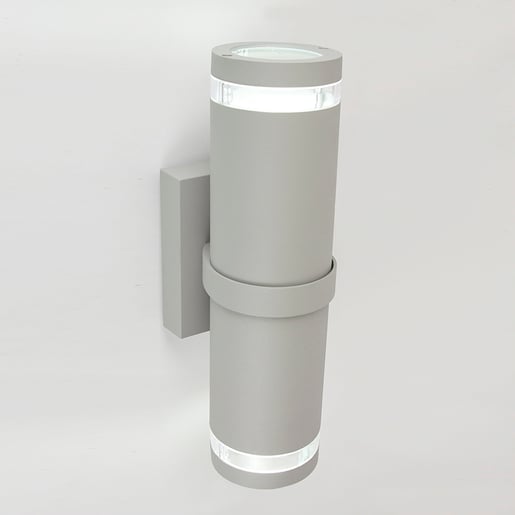 Lámpara de Pared TECNOLITE TOLEDO I Plateado 40W No incluye foco