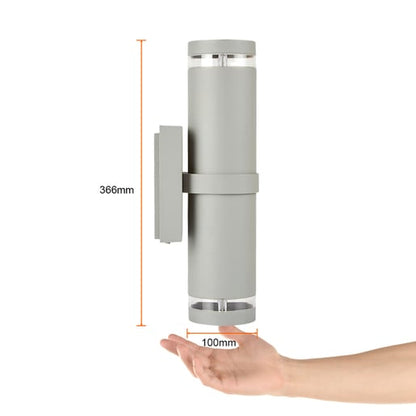 Lámpara de Pared TECNOLITE TOLEDO I Plateado 40W No incluye foco