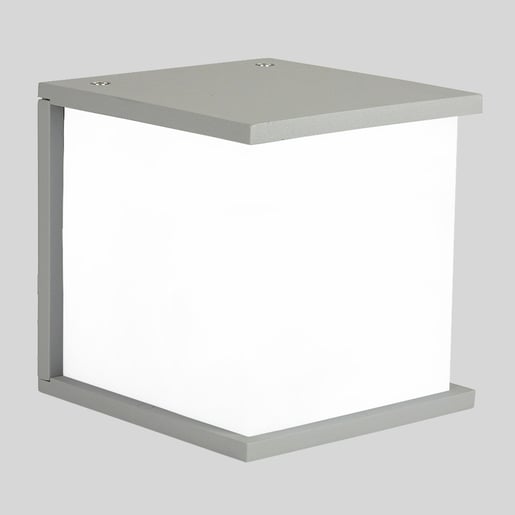 Lámpara de Pared TECNOLITE TOULON Plateado 15W No incluye foco