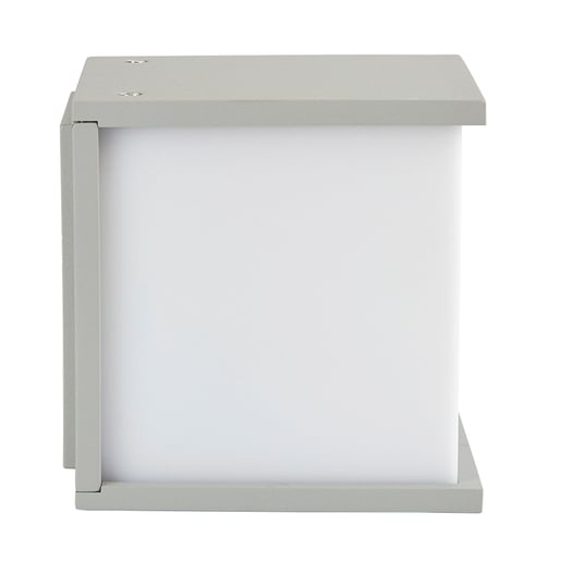 Lámpara de Pared TECNOLITE TOULON Plateado 15W No incluye foco