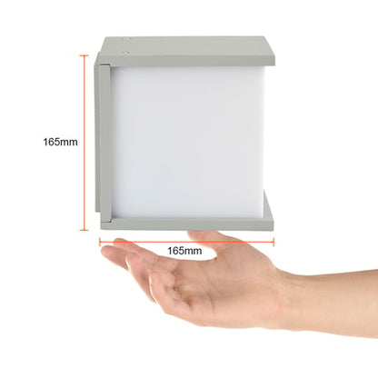 Lámpara de Pared TECNOLITE TOULON Plateado 15W No incluye foco