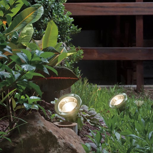 Lámpara Sumergible TECNOLITE DENIA Verde 50W Luz cálida