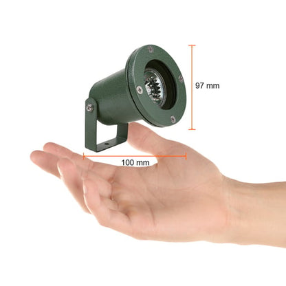 Lámpara Sumergible TECNOLITE DENIA Verde 50W Luz cálida